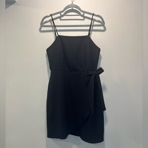 Altar'd State Black Sheath Mini Dress Spaghetti Strap Cocktail
